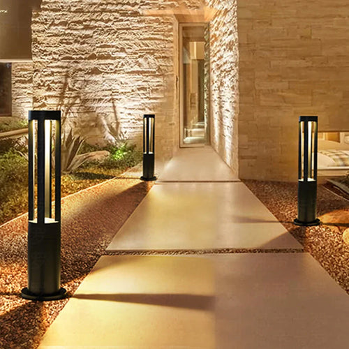 LumenStone - Robuste LED Gartenleuchte für natürliche Felsen-Optik im Außenbereich