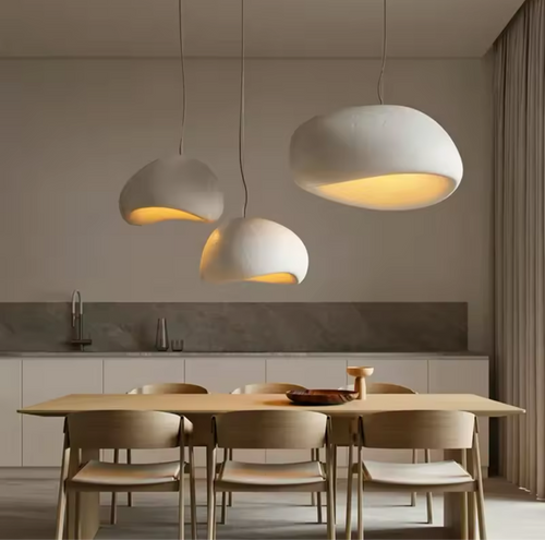 LumaWölbung - Elegante Pendelleuchte im Vintage-Stil für Esszimmer und Wohnzimmer – Dimmbar & Flexibel