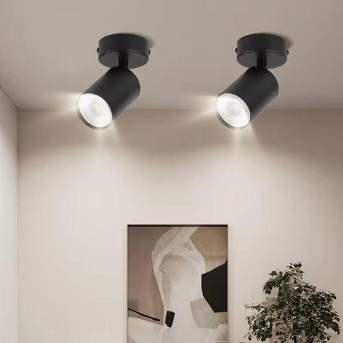LumiDecke - LED Deckenleuchte Schwarz für Wohnzimmer – Modern & Flexibel