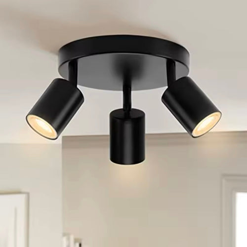 LumiDecke - LED Deckenleuchte Schwarz für Wohnzimmer – Modern & Flexibel