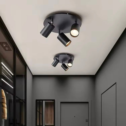 LumiDecke - LED Deckenleuchte Schwarz für Wohnzimmer – Modern & Flexibel