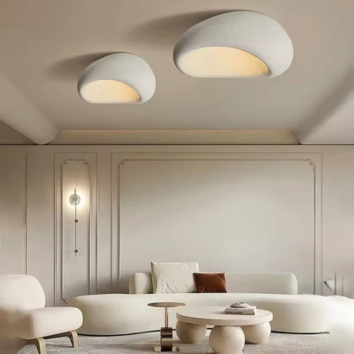 WabiSabiLicht - LED Deckenleuchte Wabi-Sabi für Wohnzimmer & Schlafzimmer – Elegante Beleuchtung