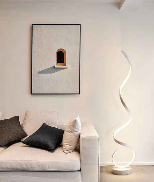 EdenLicht - LED Stehlampe Noia im Nordic Stil – Modern & Dimmbar für Wohnzimmer 4