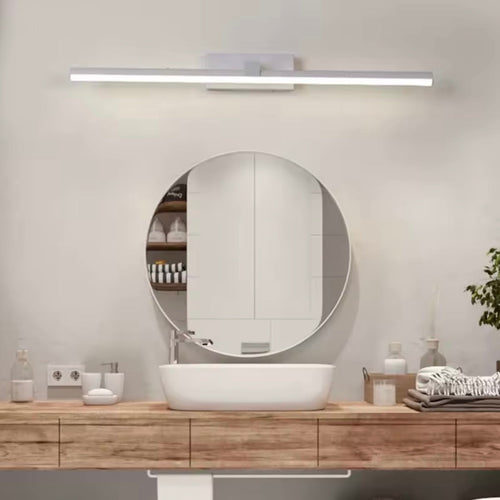 StrahlNest - LED Wandleuchte Innen Schwarz für Badezimmer – Modern & Energiesparend