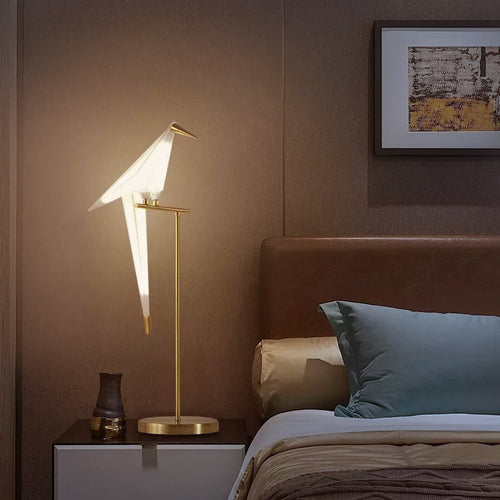 EdenLicht - Magnetische Vogellampe im Origami-Stil – Elegante Beleuchtung für Zuhause und Büro