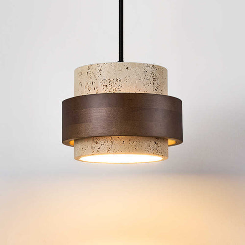 DeckenPendel - Moderne Deckenlampe aus Naturstein für Wohnzimmer, Flur & Schlafzimmer – Stilvoll & Einzigartig