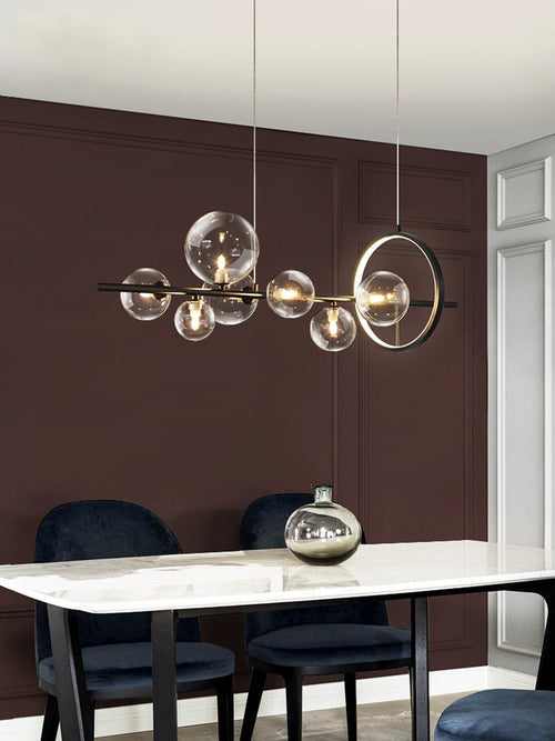 KristallGlanz - Moderner Kristall-Kronleuchter für stilvolle Innenräume – Elegantes Design für Wohnzimmer und Esszimmer