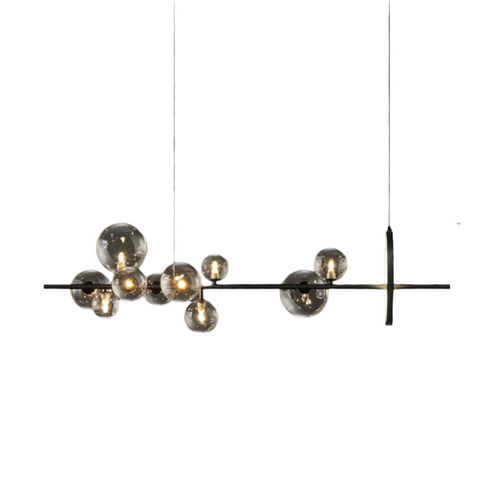 KristallGlanz - Moderner Kristall-Kronleuchter für stilvolle Innenräume – Elegantes Design für Wohnzimmer und Esszimmer