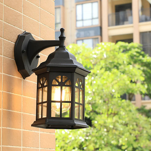 LumoRustic - Vintage LED-Gartenleuchte für den Außenbereich mit warmem Licht