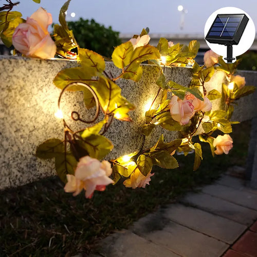 LumenLeaf - Solarbetriebene Ahornlichter für Gartenbeleuchtung und Dekoration