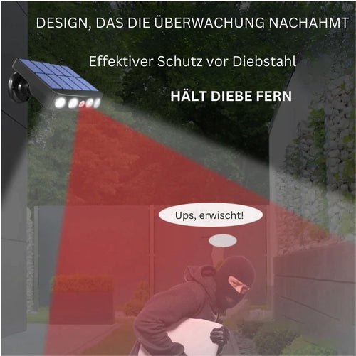 GuardLume - Solar LED Sicherheitsleuchte mit Bewegungssensor für maximale Sicherheit