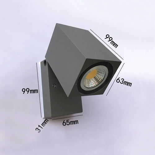 ElementLume - Robuster LED Außenstrahler für Gartenbeleuchtung, wasserdicht