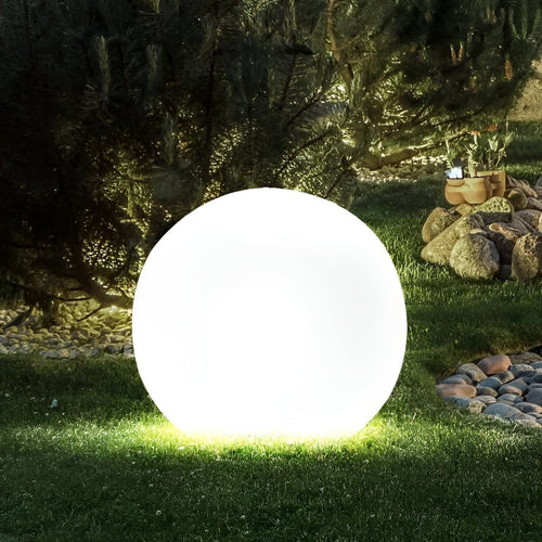 GardenLuxe - Farbwechselnde LED Gartenball-Lampe, wasserdicht