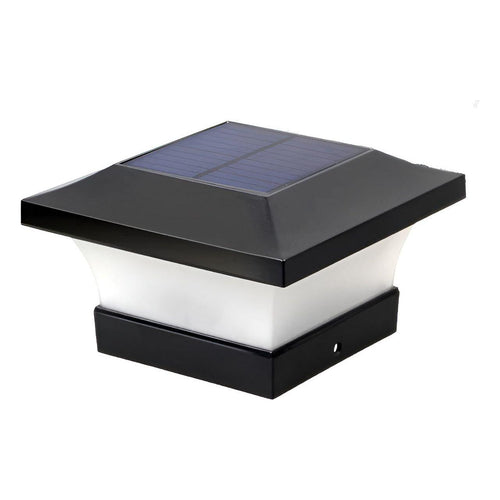 SunGlow - Solar LED Gartentorlampe für den Außenbereich mit warmem Licht