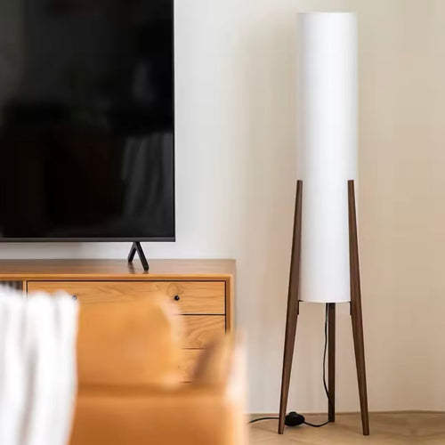 GlowSphere - Elegante Stehlampe Schwarz für Wohnzimmer – Dimmbar & Energiesparend 3