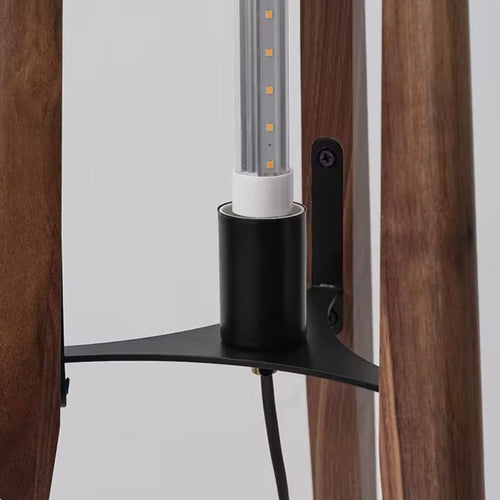GlowSphere - Elegante Stehlampe Schwarz für Wohnzimmer – Dimmbar & Energiesparend 6