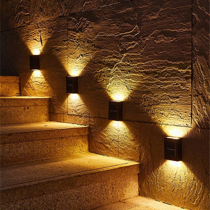 LumiWand – Wetterfeste LED-Solarleuchte für Terrasse und Garten