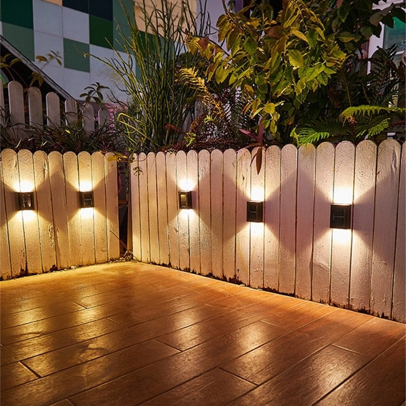 LumiWand – Wetterfeste LED-Solarleuchte für Terrasse und Garten