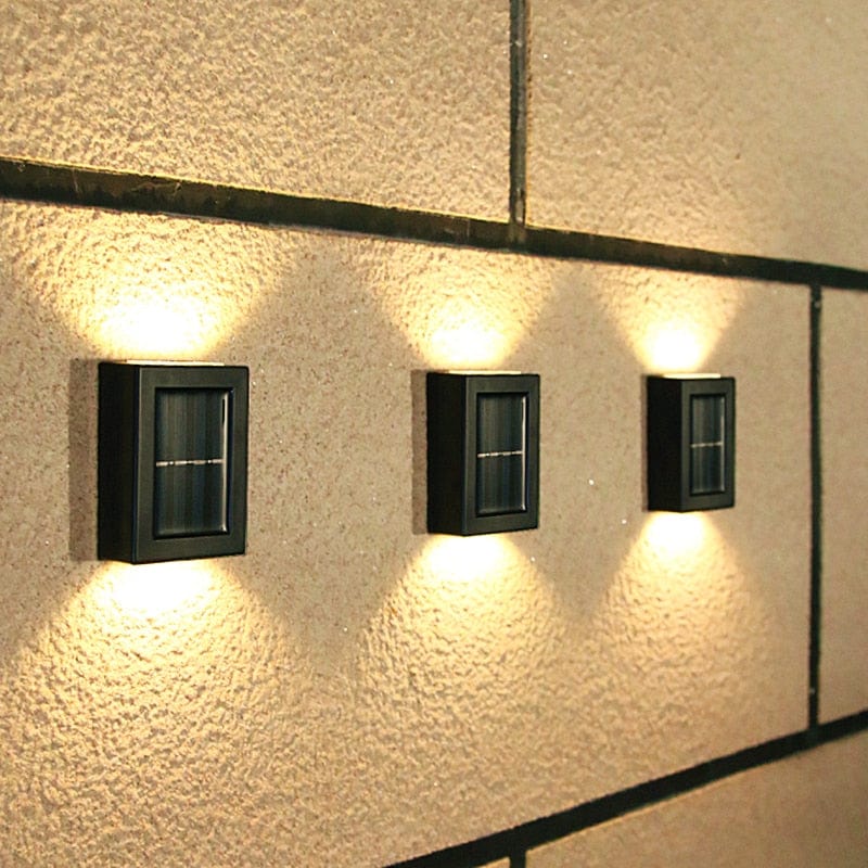LumiWand – Wetterfeste LED-Solarleuchte für Terrasse und Garten