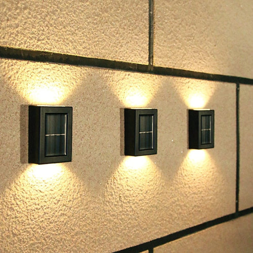 LumiWand – Wetterfeste LED-Solarleuchte für Terrasse und Garten
