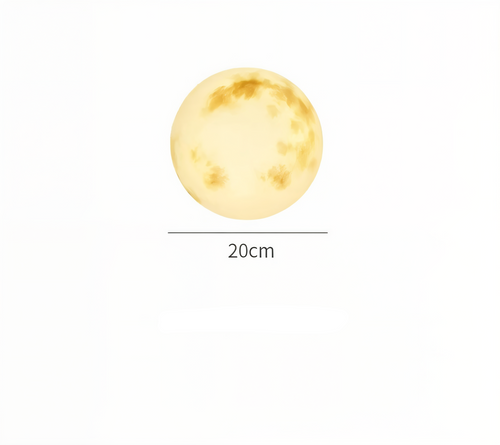 LunaSphere - Solar LED Gartenleuchte im Mond-Design, wasserdicht