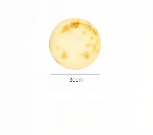 LunaSphere - Solar LED Gartenleuchte im Mond-Design, wasserdicht