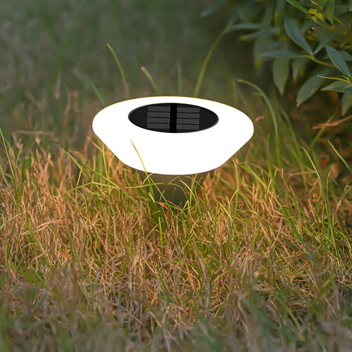LumenSphere - Stilvolle Solarbetriebene LED-Lampe für den Garten, wetterfest