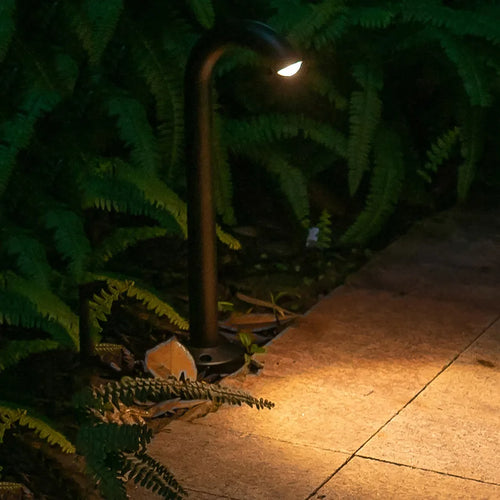 HydroLumen - LED Gartenleuchte mit einzigartigem Wasserfall-Lichteffekt