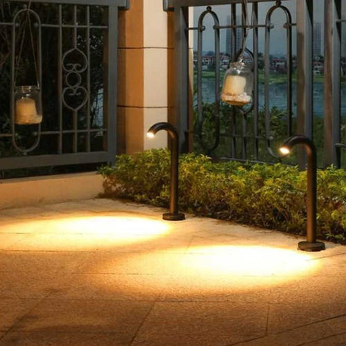 HydroLumen - LED Gartenleuchte mit einzigartigem Wasserfall-Lichteffekt