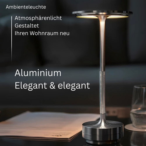 LichtNestchen - Kabellose Tischlampe mit Touch-Sensor & Dimmfunktion für modernes Wohnen