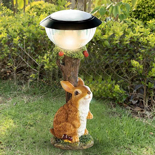 FaunaLume - Solar-Tierleuchte für den Garten, LED für jede Jahreszeit