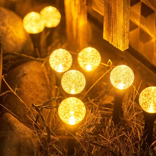 LichtBlüte – Dekorative Solar-Girlandenlichter für stilvolle Gartenbeleuchtung