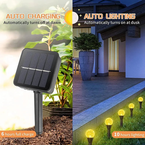 LichtBlüte – Dekorative Solar-Girlandenlichter für stilvolle Gartenbeleuchtung