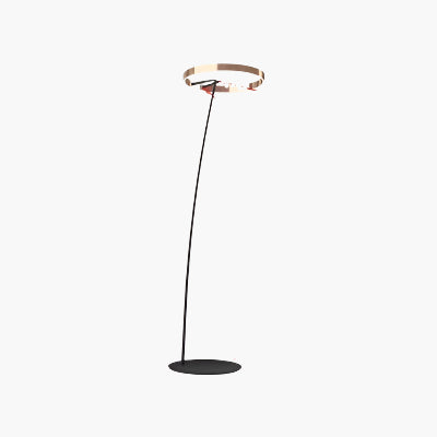 LichtEden - Dimmbar Stehlampe Schwarz für Wohnzimmer und Schlafzimmer, Moderne LED Stehleuchte