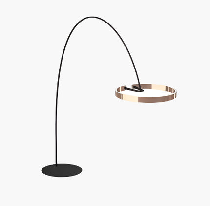 LichtEden - Dimmbar Stehlampe Schwarz für Wohnzimmer und Schlafzimmer, Moderne LED Stehleuchte