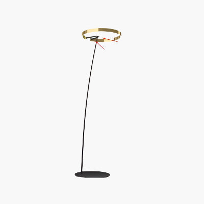 LichtEden - Dimmbar Stehlampe Schwarz für Wohnzimmer und Schlafzimmer, Moderne LED Stehleuchte