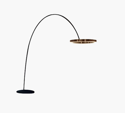 LichtEden - Dimmbar Stehlampe Schwarz für Wohnzimmer und Schlafzimmer, Moderne LED Stehleuchte