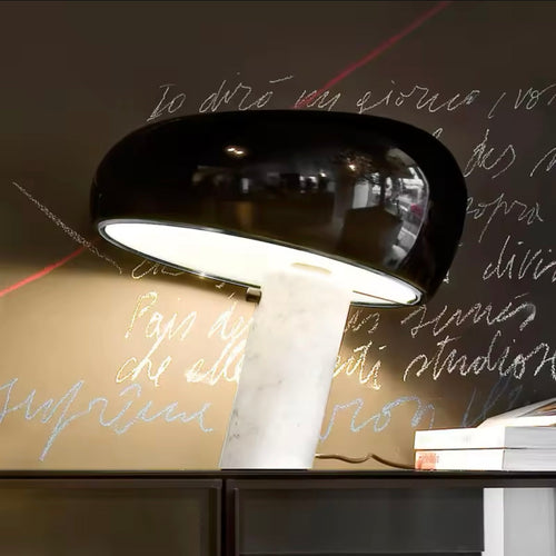 LichtEden - Kabellose Tischlampe aus Marmor mit LED Beleuchtung – Modern & Elegant 1