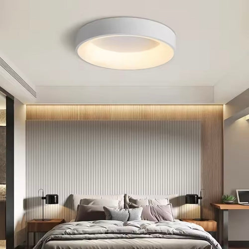 LichtKranz - LED Deckenleuchte für Wohnzimmer – Modern & Dimmbar mit Fernbedienung