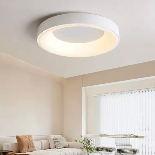 LichtKranz - LED Deckenleuchte für Wohnzimmer – Modern & Dimmbar mit Fernbedienung