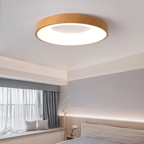 LichtKranz - LED Deckenleuchte für Wohnzimmer – Modern & Dimmbar mit Fernbedienung