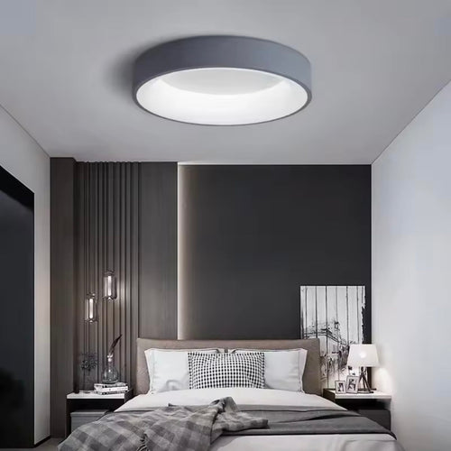 LichtKranz - LED Deckenleuchte für Wohnzimmer – Modern & Dimmbar mit Fernbedienung