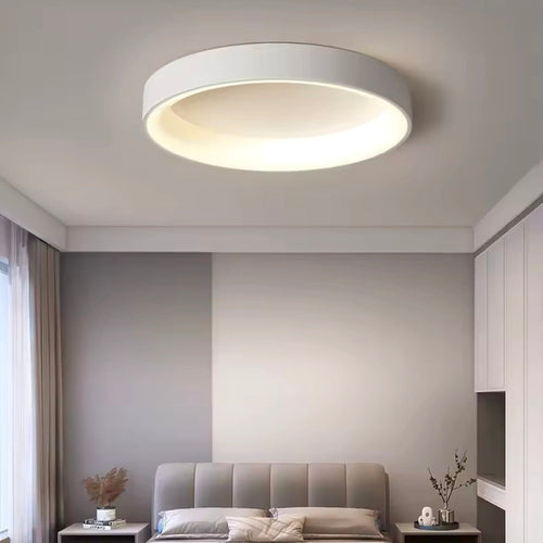 LichtKranz - LED Deckenleuchte für Wohnzimmer – Modern & Dimmbar mit Fernbedienung