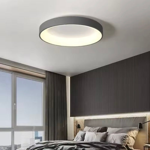 LichtKranz - LED Deckenleuchte für Wohnzimmer – Modern & Dimmbar mit Fernbedienung