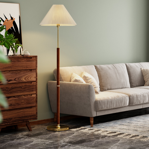 LichtEden - LED Stehlampe Wohnzimmer aus Reispapier - Modern & Elegant