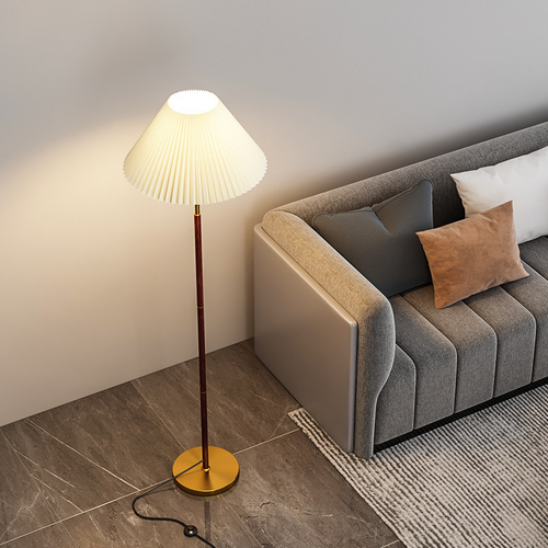 LichtEden - LED Stehlampe Wohnzimmer aus Reispapier - Modern & Elegant