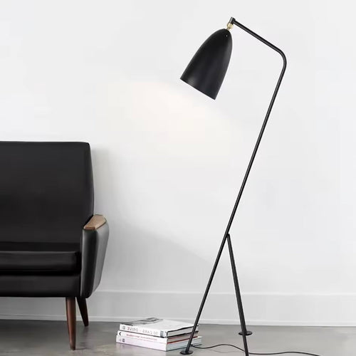 LichtHarmonie - Höhenverstellbare Stehlampe Schwarz für Wohnzimmer - Modern & Energiesparend 0