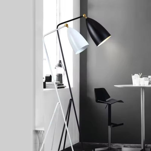 LichtHarmonie - Höhenverstellbare Stehlampe Schwarz für Wohnzimmer - Modern & Energiesparend 4