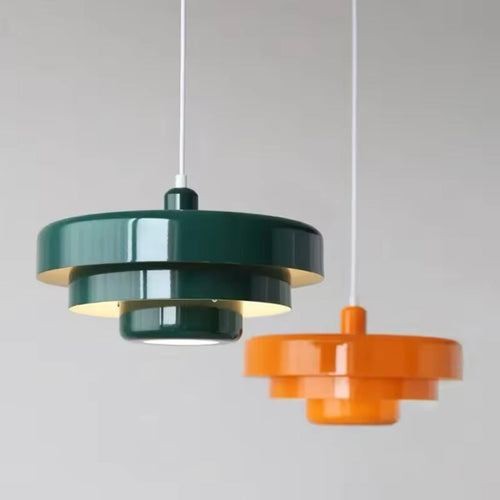 LichtHarmonie - LED Deckenleuchte für Wohnzimmer – Retro & Höhenverstellbar