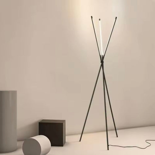 LichtHarmonie - Minimalistische LED Stehlampe für Wohnzimmer, Elegant & Energiesparend 0